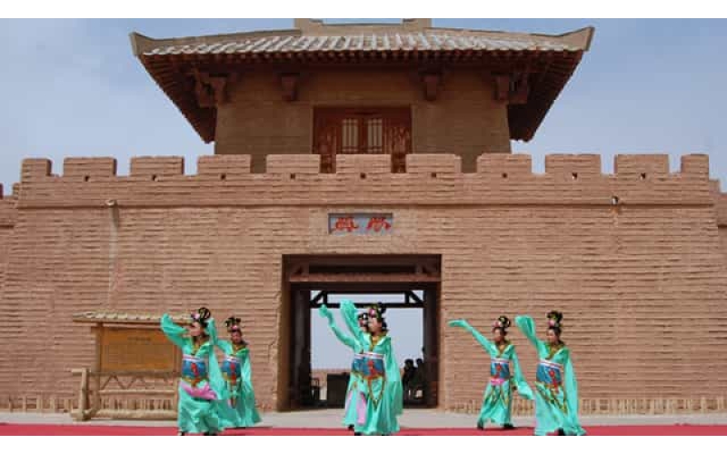 敦煌阳关古建筑群活动场地