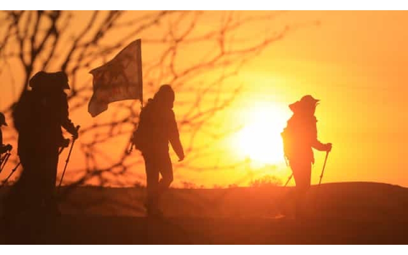 敦煌戈壁徒步沙漠穿越露营活动场地