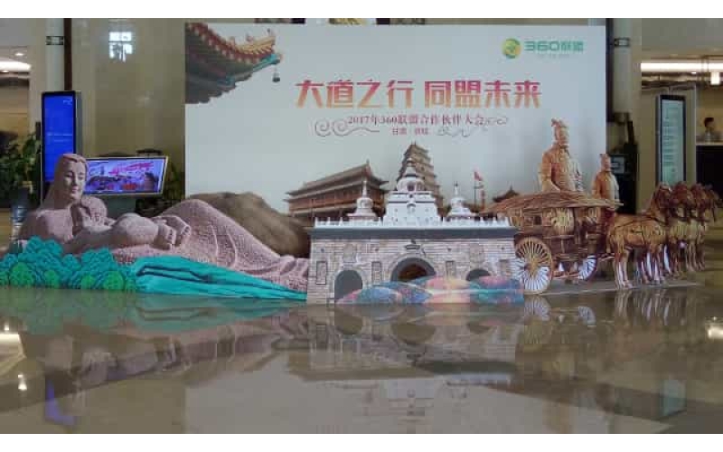 敦煌广告物料制作--高清写真车贴